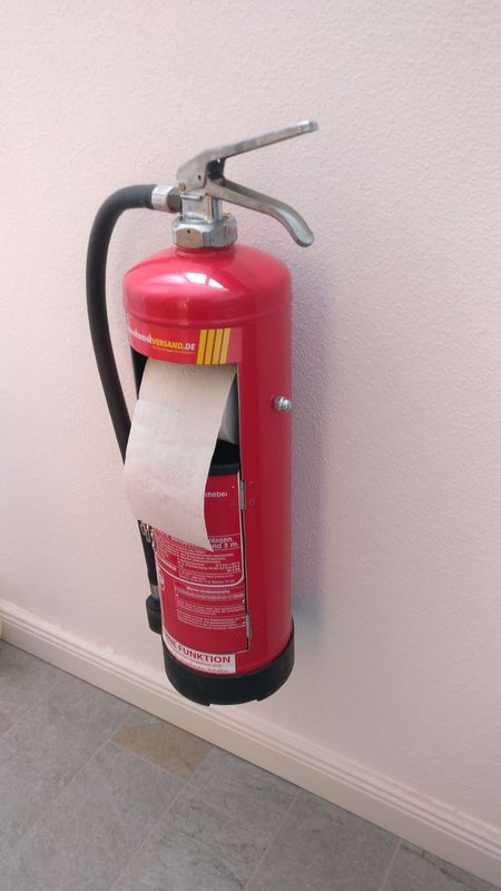 Brandschutz-Zubehör ;-)) Brandschutz-Zubehör ;-))