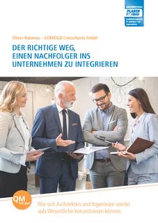 Oliver Rabanus: Der richtige Weg, einen Nachfolger ins Unternehmen zu integrieren