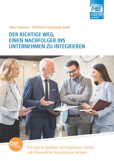 Oliver Rabanus: Der richtige Weg, einen Nachfolger ins Unternehmen zu integrieren