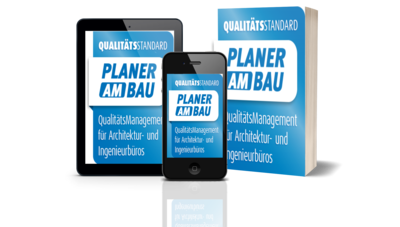 3D-Coverlogo Planer am Bau