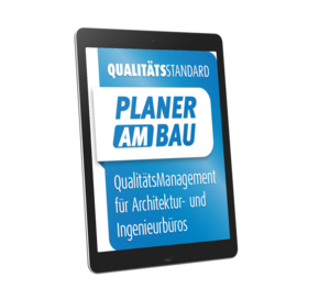 3D-Coverlogo Planer am Bau