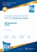 Sieger-Urkunde GEF